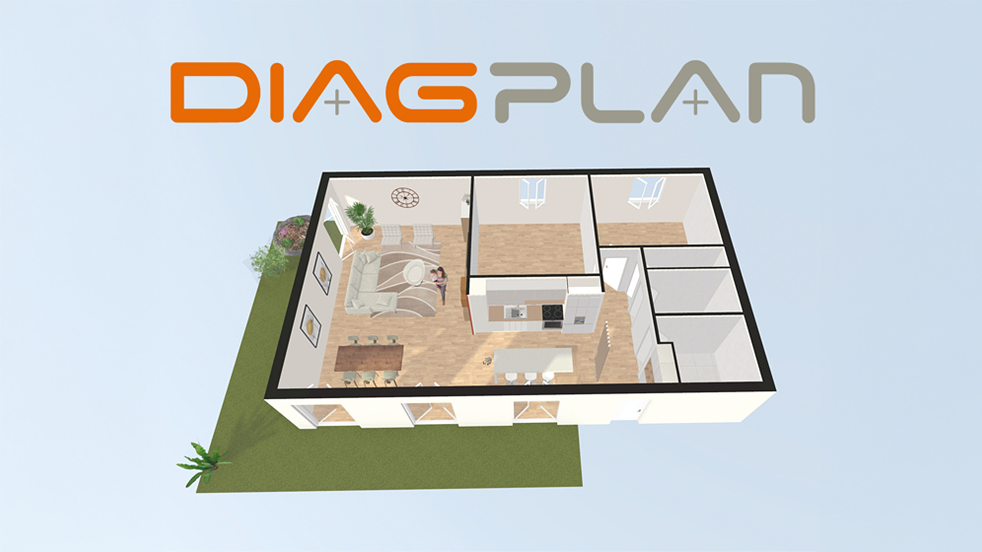 DiagPlan: 3D Floor Plans for Property Inspection
