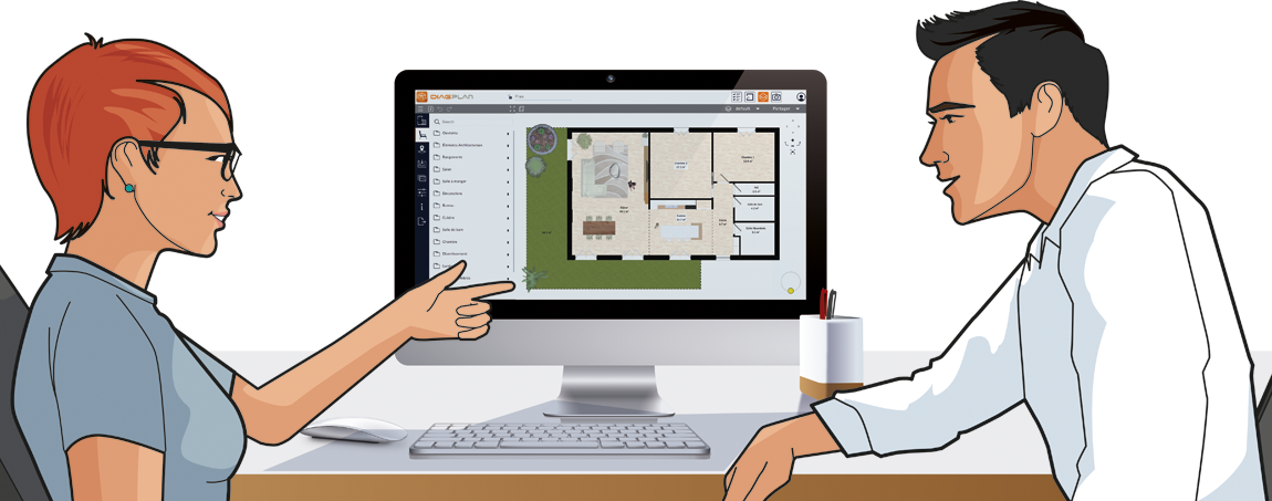 DiagPlan turns a regulatory inspection survey into an interactive 3D floor plan accessible from MonDiagamter.