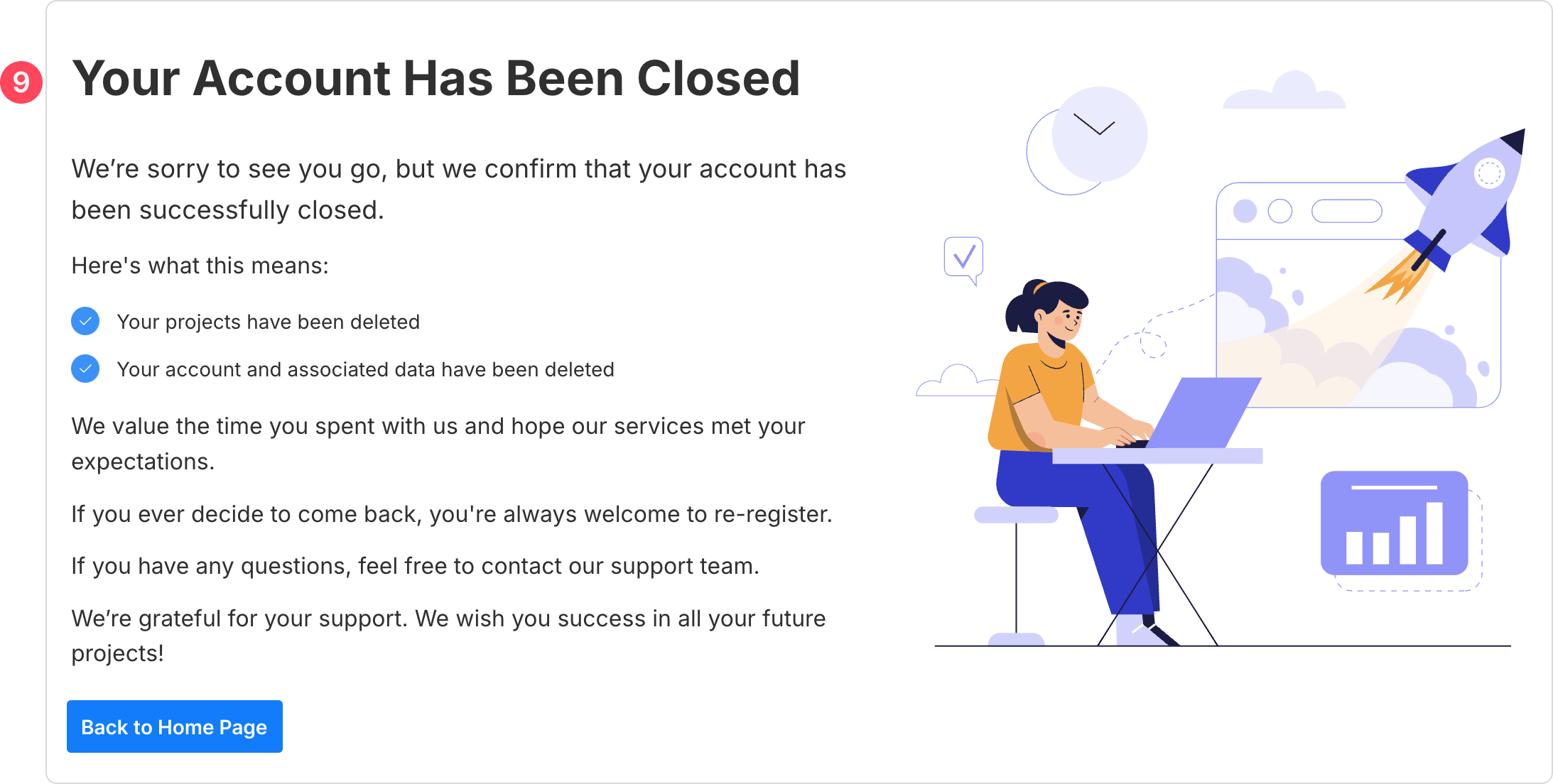 close account 3